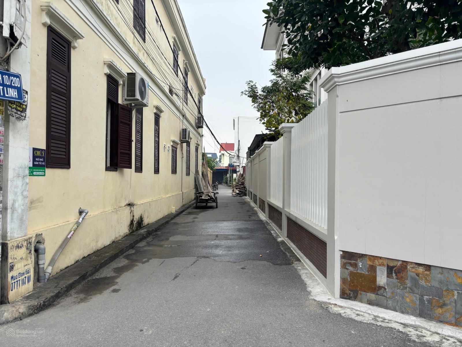 Bán đất tuyến 3 đường Cát Linh Tràng Cát dt 90m2 ngõ rộng hơn 3m đường nhựa oto vào tận nơi