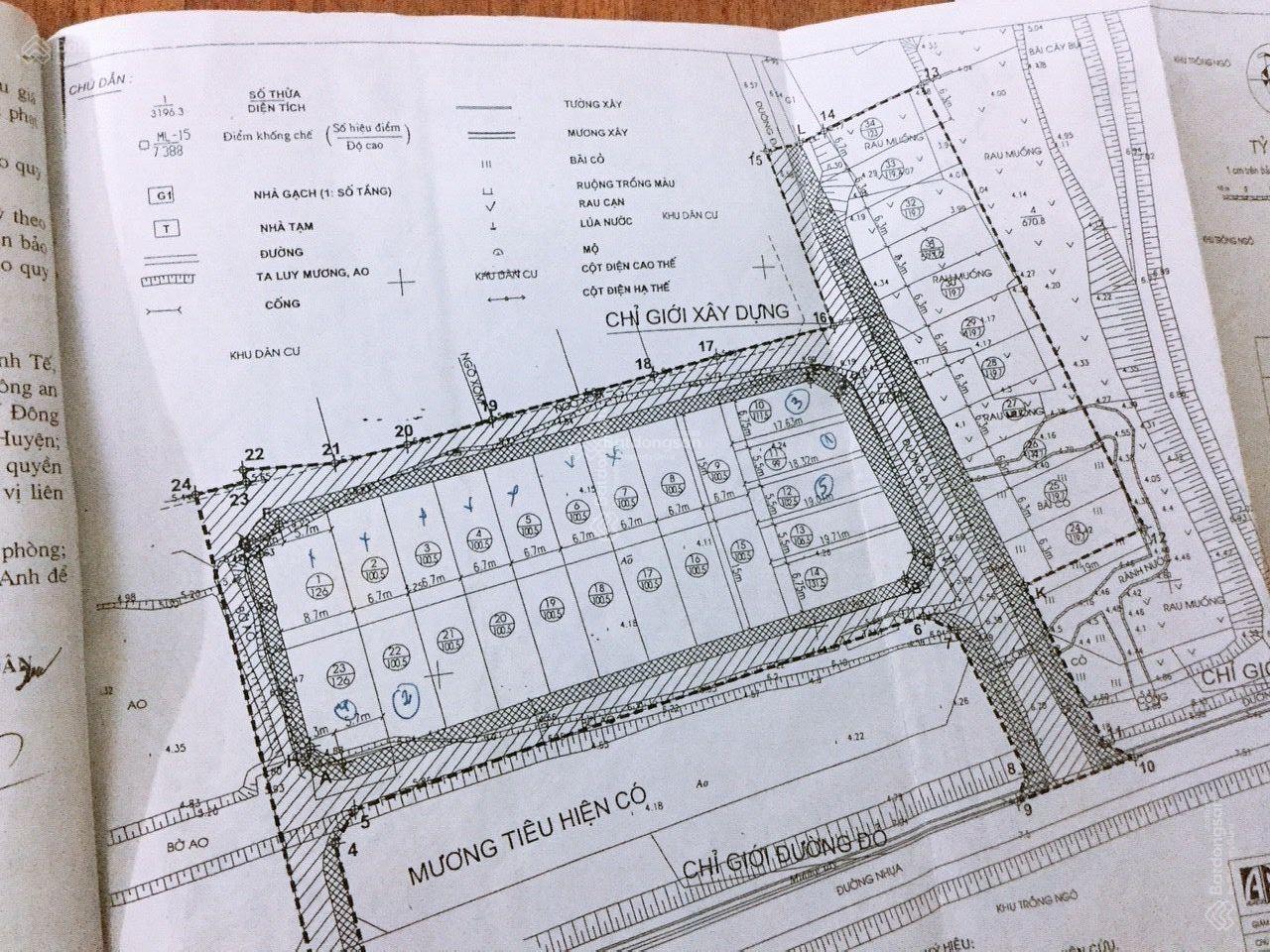 Bán đất đấu giá Lộc Hà. Thôn Lộc Hà Xã Mai Lâm gần đường dẫn cầu Tứ Liên