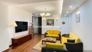 CHO THUÊ CĂN HỘ TẦNG TRUNG TÒA E CIPUTRA HÀ NỘI 123M2 ĐỦ ĐỒ ĐẸP