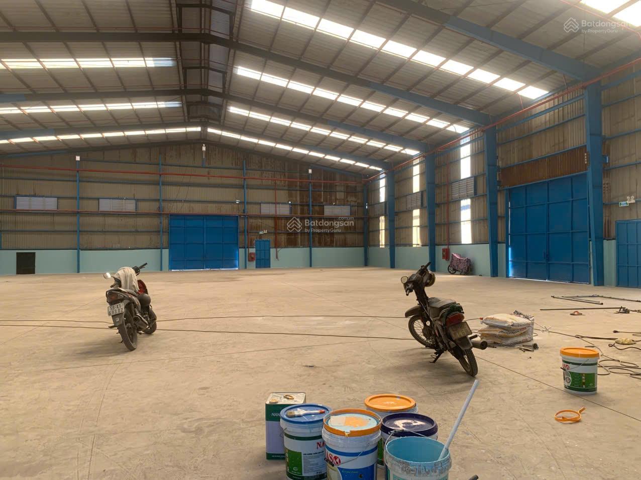 Cho thuê xưởng 1.000m2 CCN Đức Hòa. Hệ thống PCCC tự động