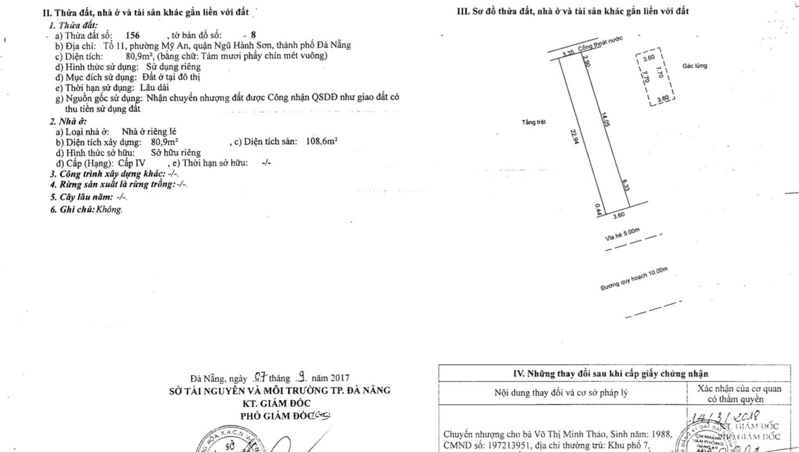 Hạ giá 2 tỷ cần bán nhanh lô đất đường Đỗ Bá, DT: 161.5m2, hướng Nam, giá đầu tư, LH 0949 733 ***