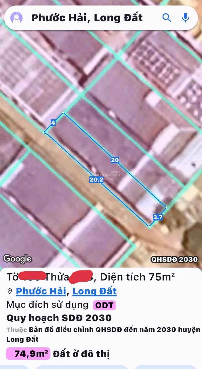 Bán nhà lô góc mặt phố Lý Thường Kiệt, Thị trấn Phước Hải, Long Đất, Bà Rịa Vũng Tàu, 3,4 tỷ, 75m2 Bán nhà lô góc mặt phố Lý Thường Kiệt, Thị trấn Phước Hải, Long Đất, Bà Rịa Vũng Tàu, 3,4 tỷ, 75m2