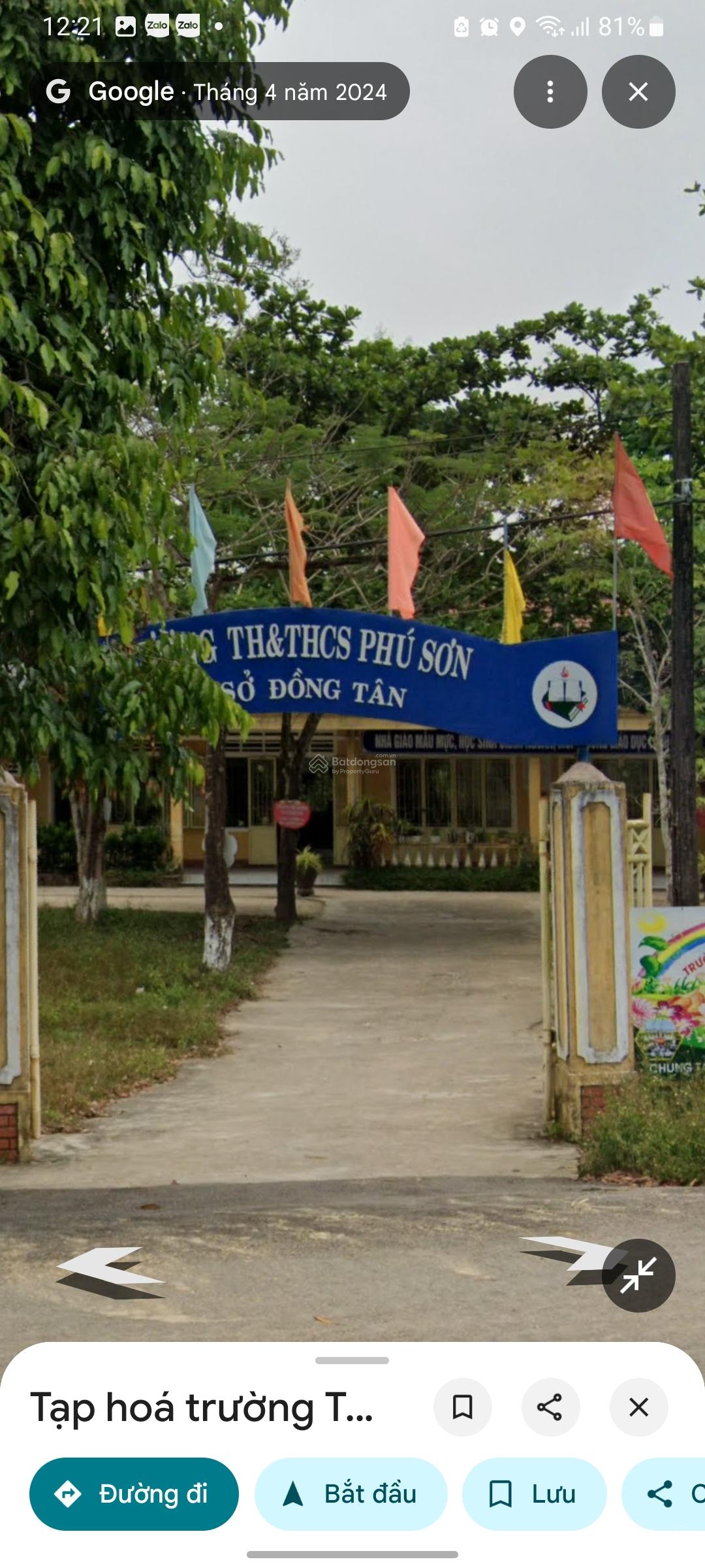 Chỉ với 300 triệu sở hữu ngay lô đất nền Huế mặt tiền đường Dạ Lê 250m2