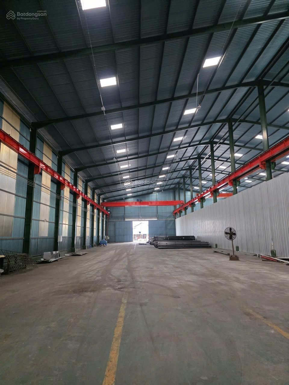 Cho thuê kho xưởng đường Quốc Lộ 1A. Bến Lức - Nhà Xưởng: 1.400m2 đến 5.000m2 - Giá: 65 nghìn/m2