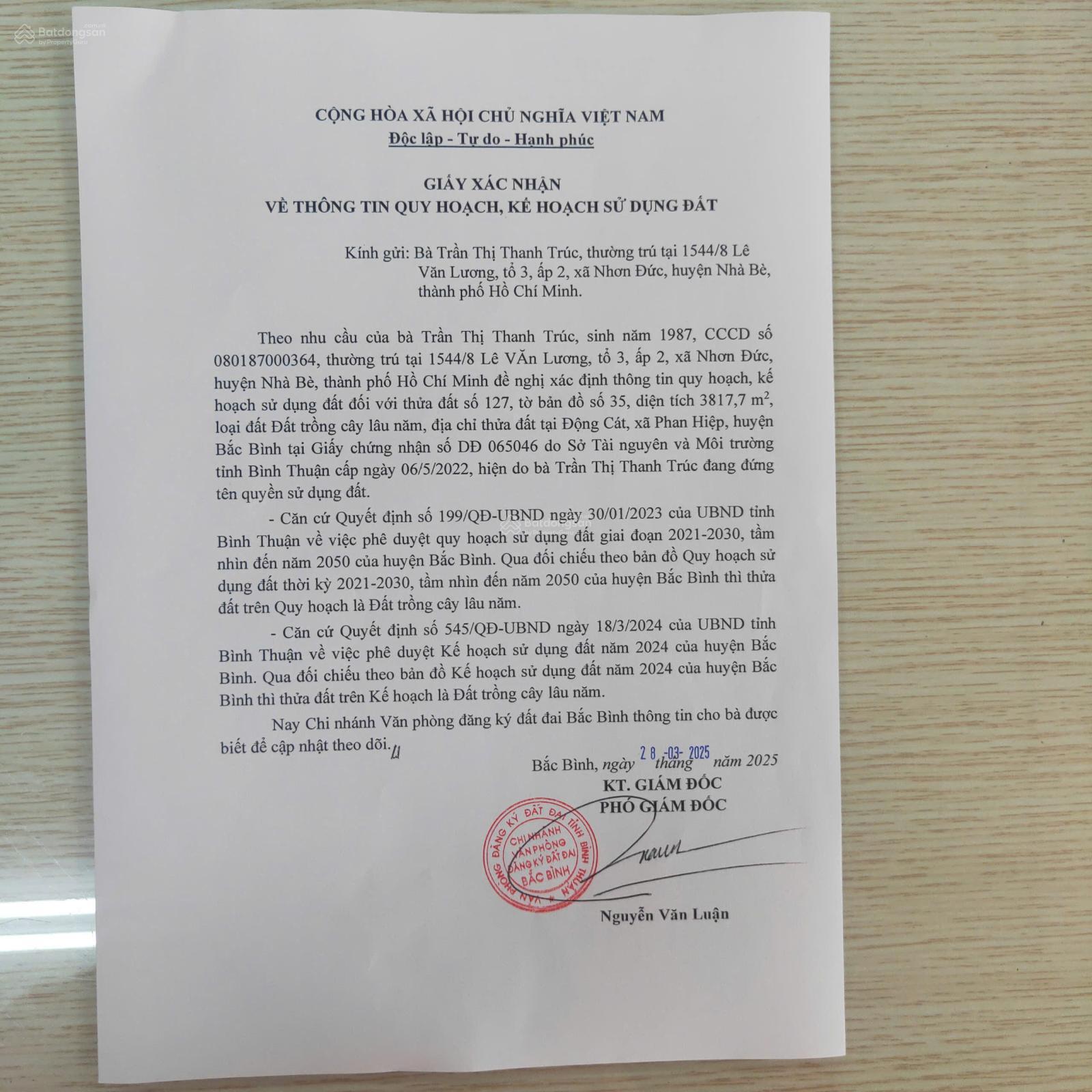 Bán 3818m2 đất gần mặt biển Bình Thuận, gần sông, vị trí đẹp, giá đầu tư đất rộng mở resort