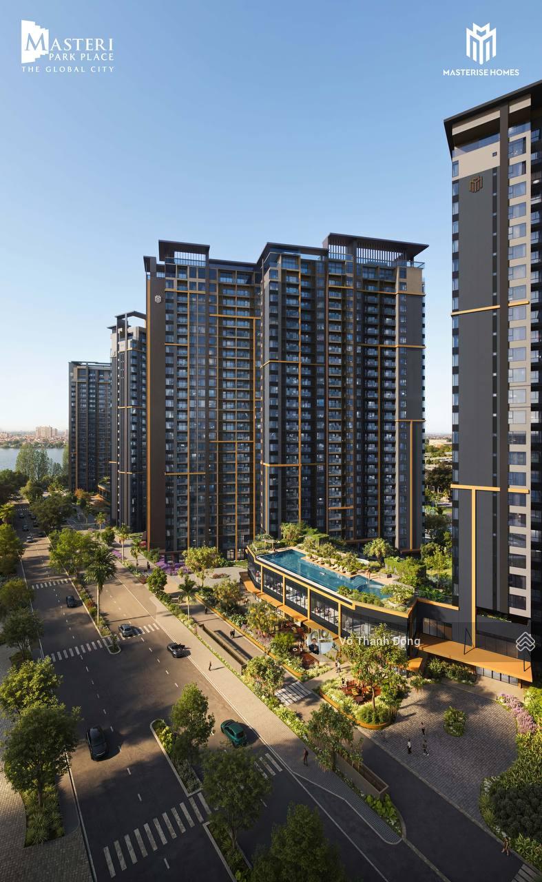 Bán căn 4 phòng ngủ Masteri Park Place, view nhạc nước vĩnh viễn, lầu cao, giá tốt không chênh