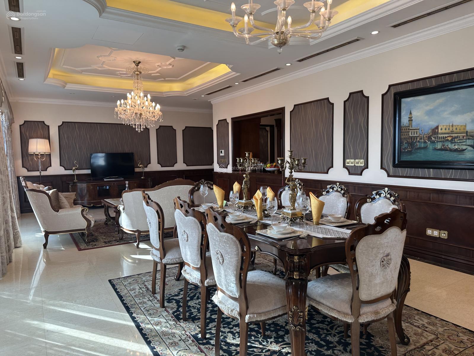 Căn hộ siêu sang 236m² Hanoi Signature Nguyễn Văn Huyên view hồ, công viên, miễn phí DV 5 năm