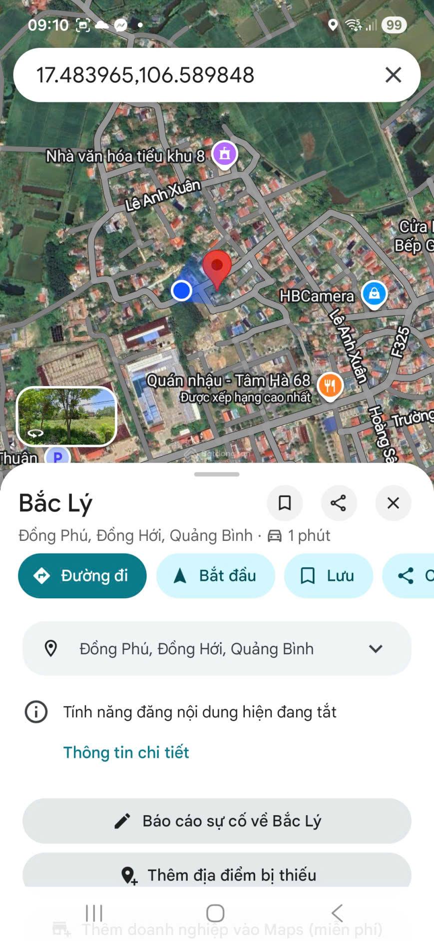 Cần việc bán lô đất ở TDP8, phường Bắc Lý, Thành Phố Đồng Hới, Tỉnh Quảng Bình