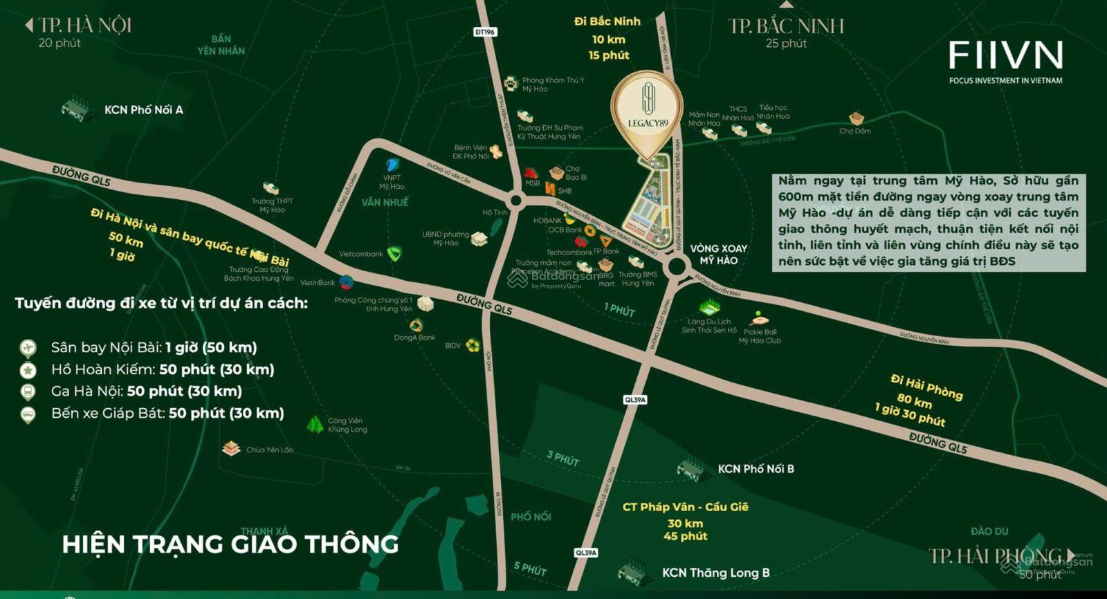 CĐT Hưng Hải chính thức mở bán dự án Legacy89. Ngay góc ngã 6 Hưng Yên