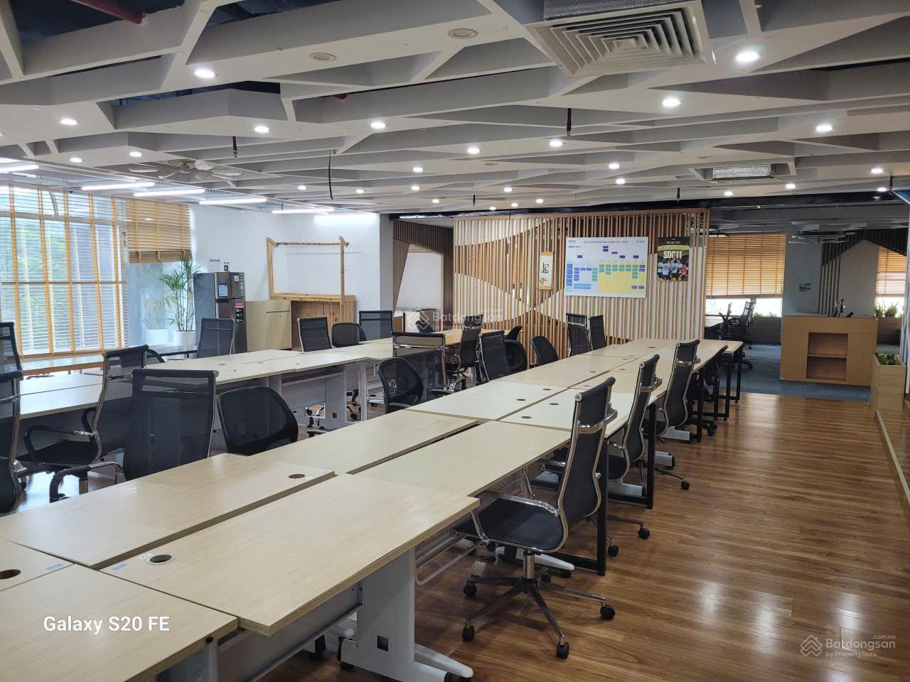 BQL Sudico Mễ Trì cho thuê 1000m2 cắt 100m2, 200m2, 300m2, 500m2 đầy đủ nội thất vào luôn