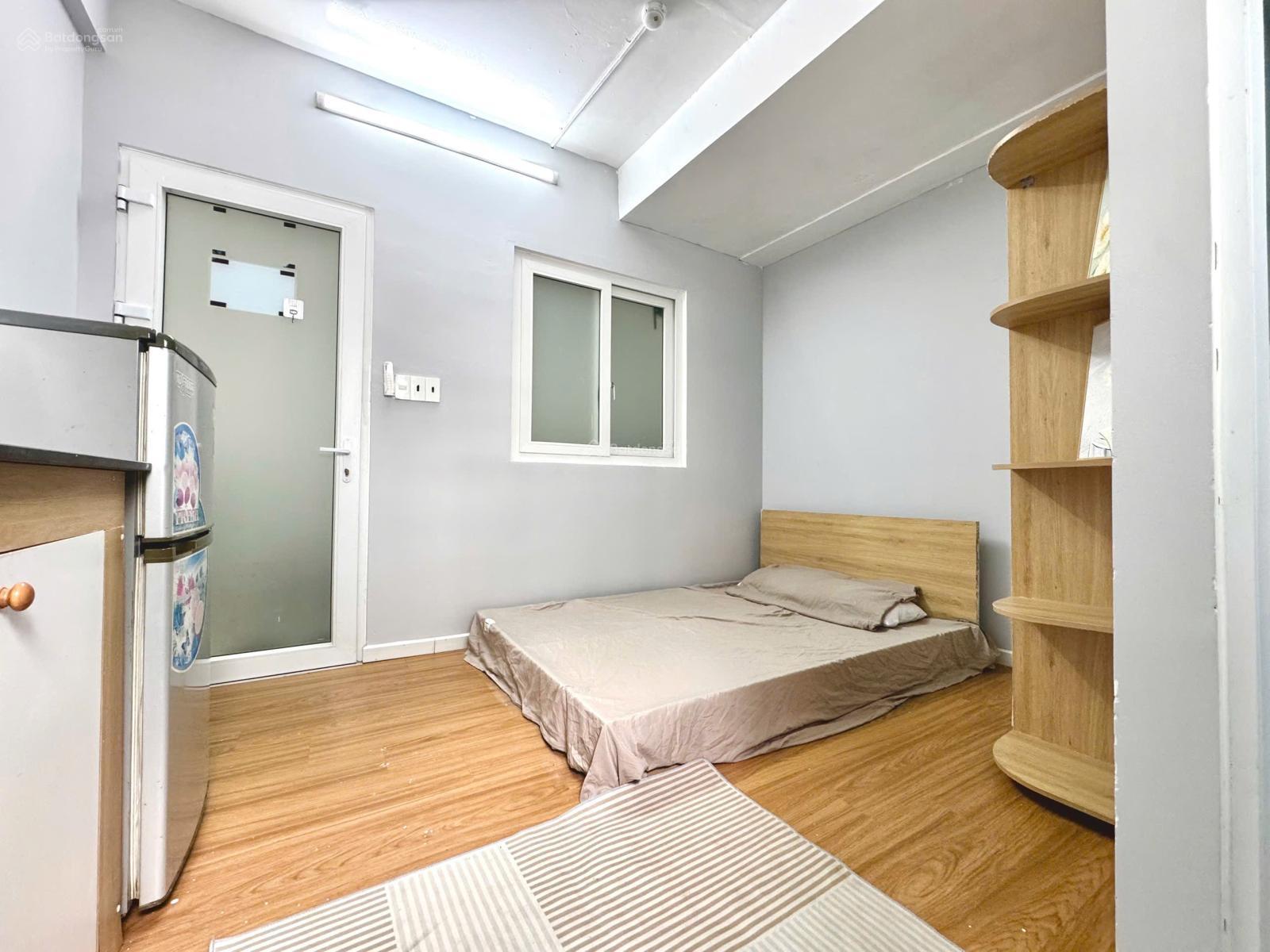 Phòng trọ quận 1 cho thuê ngay cầu Ông Lãnh gần ĐH văn lang CS1 đường Cô Giang - đầy đủ nội thất