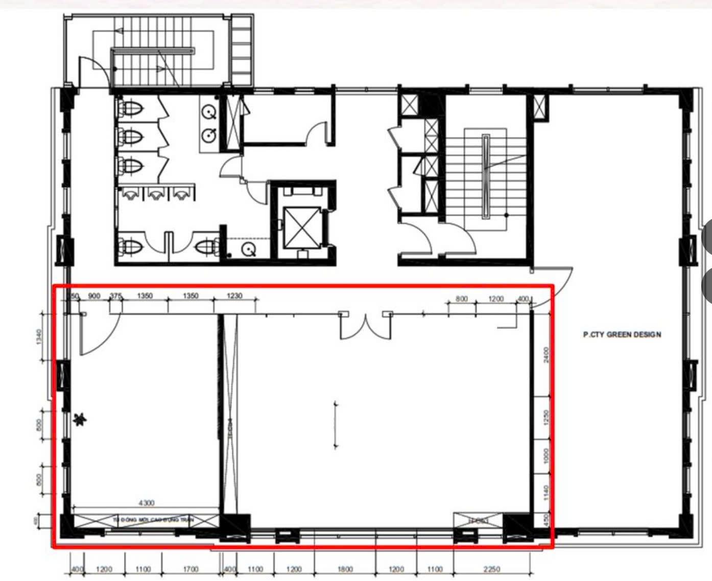 Cho thuê Văn Phòng Bình Thạnh diện tích 82 m2 giá 400k/m2/tháng gần ngay Điện Biên Phủ 0938 030 ***