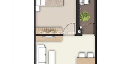 Căn hộ 53m2, 1PN, em bán giá 2,5 tỷ để chuyển nơi ở công tác mới, anh chị thiện chí gọi em xem nhà