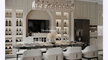 Bom nguyên tử hẹn giờ song lập 144m. Thang máy VIP, hoàn thiện Full nội thất mới 100%.