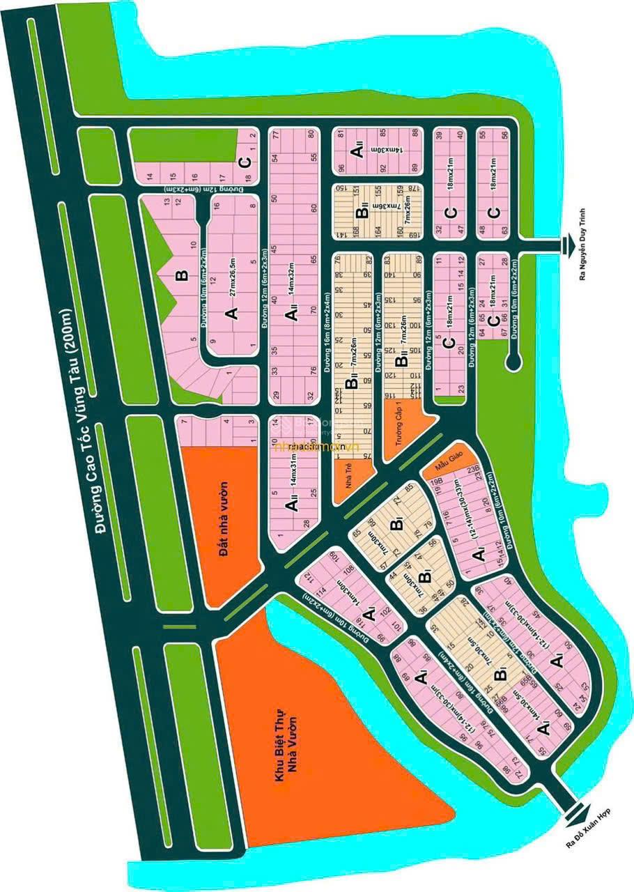 Bán dự án Đại Học Bách Khoa, giá 50tr/m2 ngang 27m