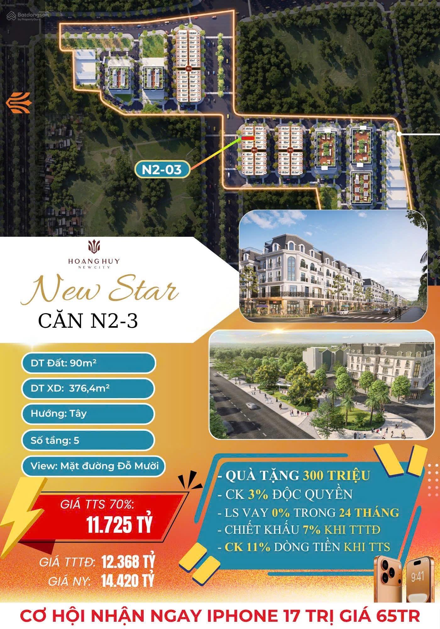 Bán 10 căn mặt đường Đỗ Mười giá rẻ vô địch chỉ từ 11,x tỷ