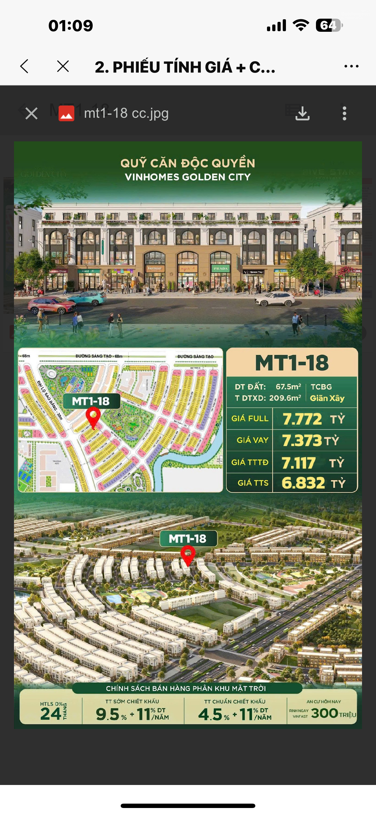 Bán căn vị trí shophouse nhưng giá căn liền kề trục chính kinh doanh cực tốt giá chỉ 6,832 tỷ