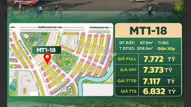 Bán căn vị trí shophouse nhưng giá căn liền kề trục chính kinh doanh cực tốt giá chỉ 6,832 tỷ
