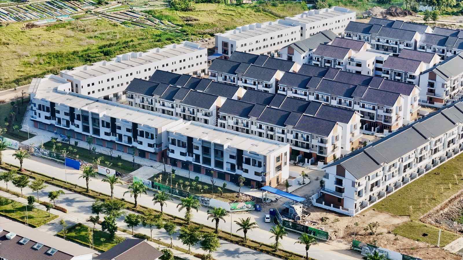 Liền kề The Greenery Hải Phòng 4.74 tỷ bao trọn thuế phí . Vị trí vàng ngay chân Cầu Nguyễn Trãi