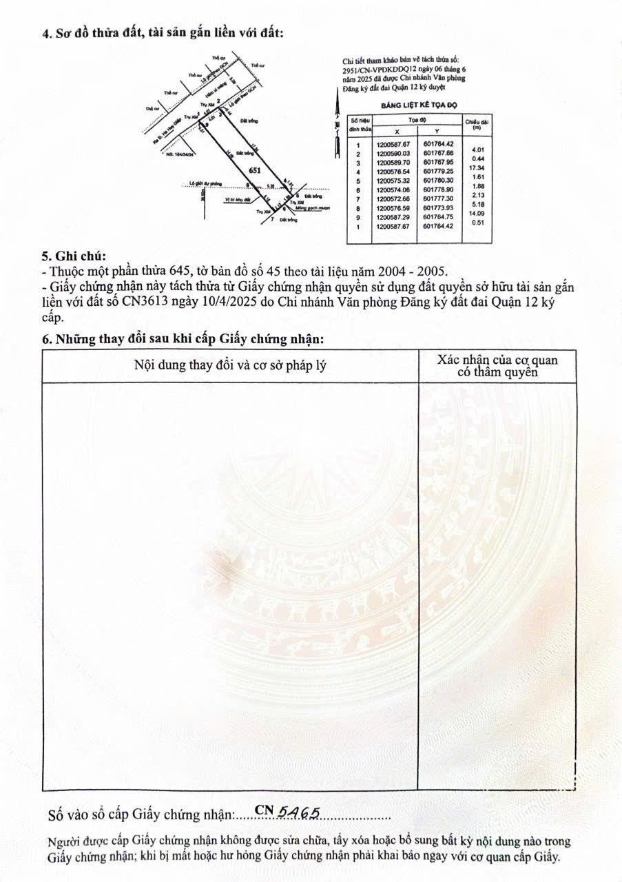 Bán 2 lô hẻm Nguyễn Thị Nhuần, giá 4.1 tỷ / 78.5m2 (An Phú Đông 9 Cũ)