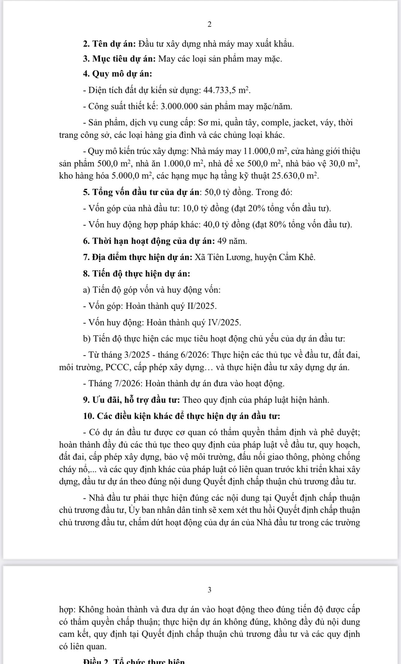 Chuyển nhượng đất và dự án khó nhà xưởng may mặc quần áo xuất khẩu