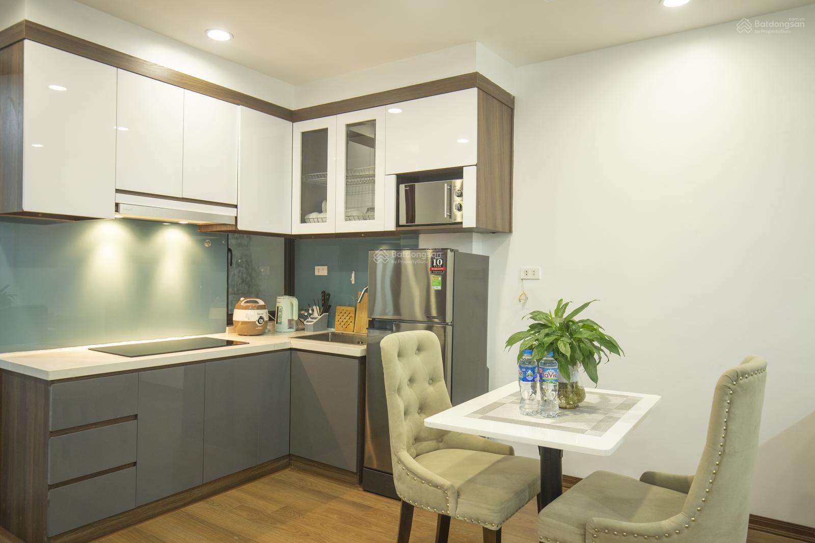 Căn hộ dịch vụ 1 ngủ mới 55m2 cho thuê tại phố Kim Mã, đối diện Daewoo, Lotte, Hồ Thủ Lệ, cạnh RMIT