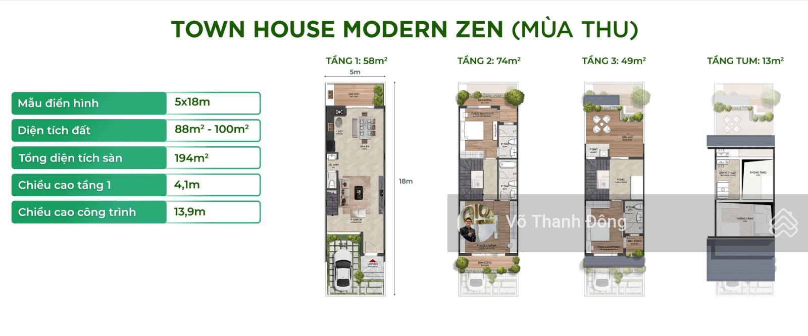 Cần bán nhà phố Eco Retreat phân khu Mùa Hạ giai đoạn 1, giá tốt nhất thị trường, duy nhất 1 căn