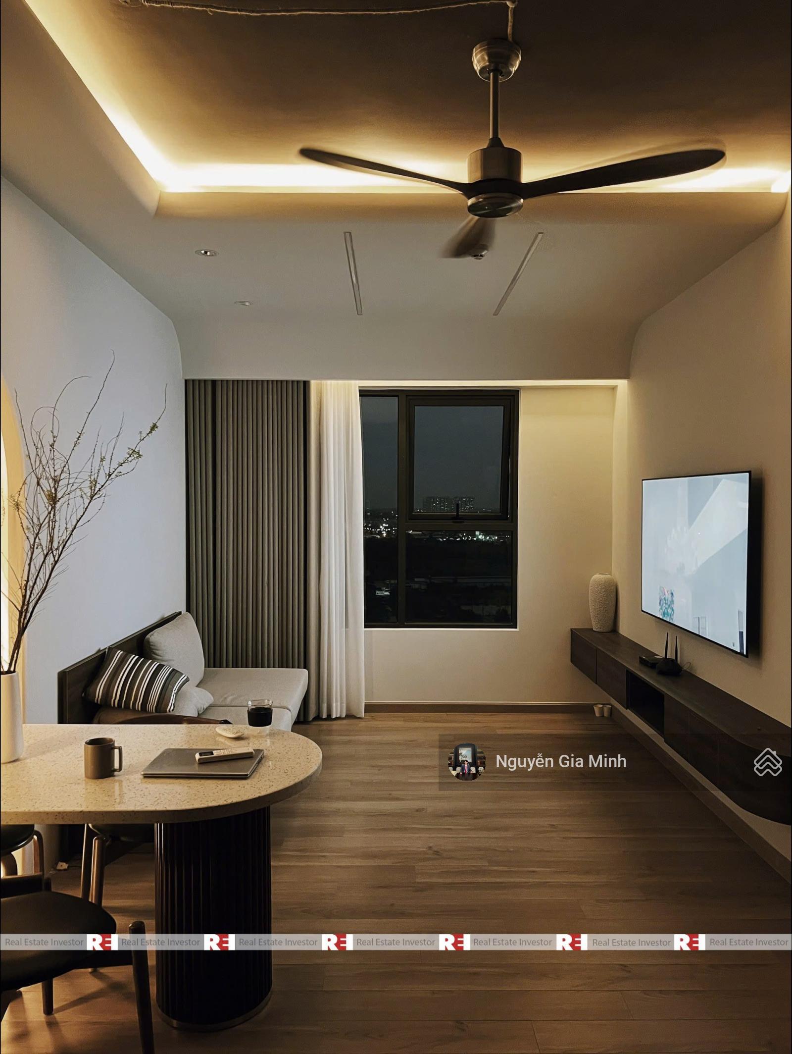 CHO THUÊ 2PN 1WC - 56m2 Chung cư Akari City- FULL NT GIÁ 11TR/THÁNG - Nội thất cực đỉnh ở ngay