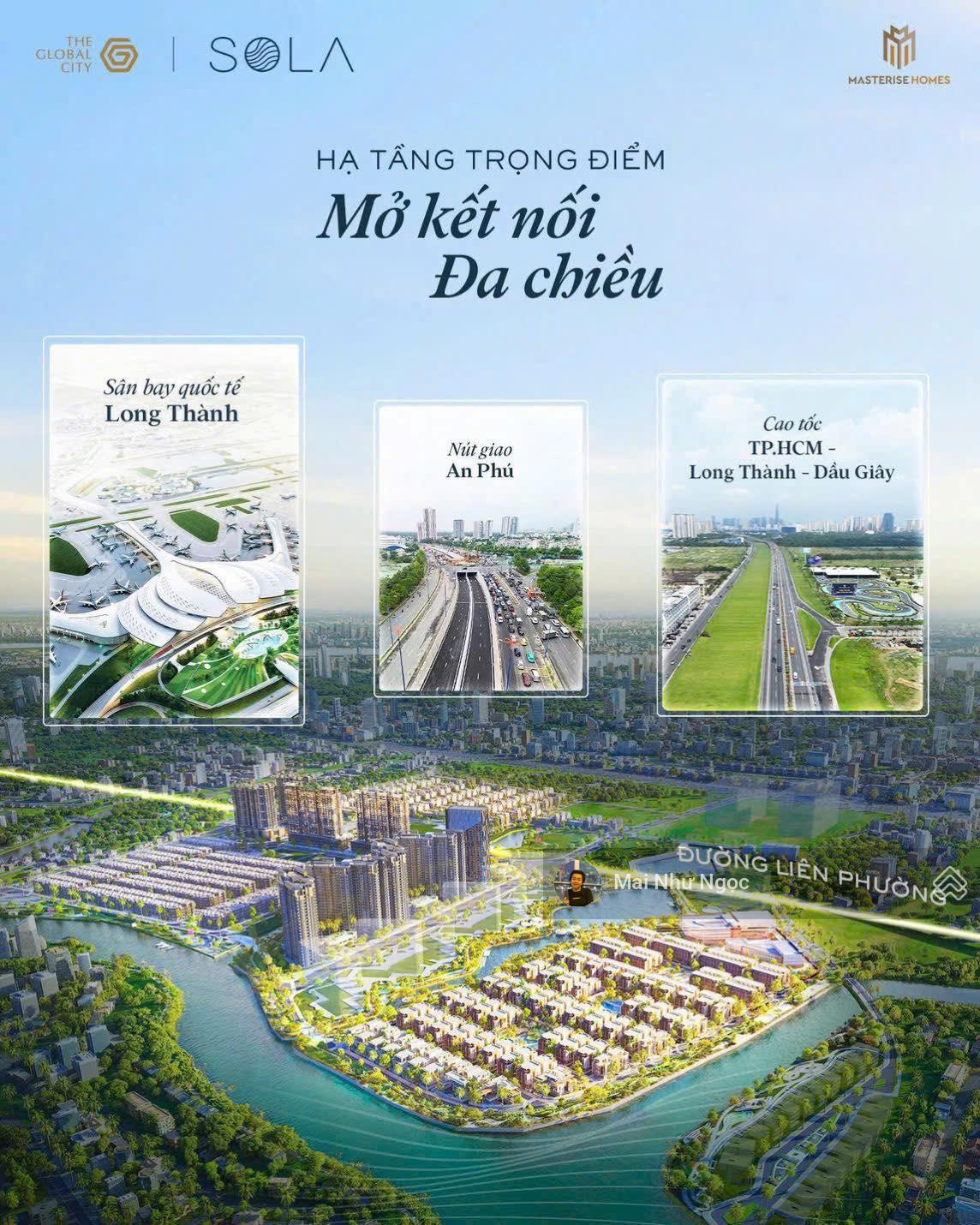 Biệt thự compound 3 mặt sông Sola - giá đợt 1 rẻ so với Ba Son & Vinhomes Central Park