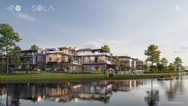 Biệt thự compound 3 mặt sông Sola - giá đợt 1 rẻ so với Ba Son & Vinhomes Central Park