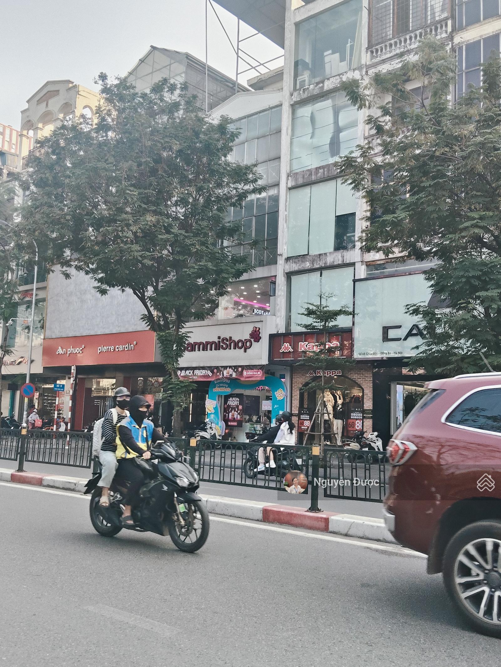 Mặt phố Chùa Bộc, Thái Hà, Đống Đa, dt 108m, 5 tầng, CHỈ 600tr/m, dòng tiền tốt kd đêm ngày