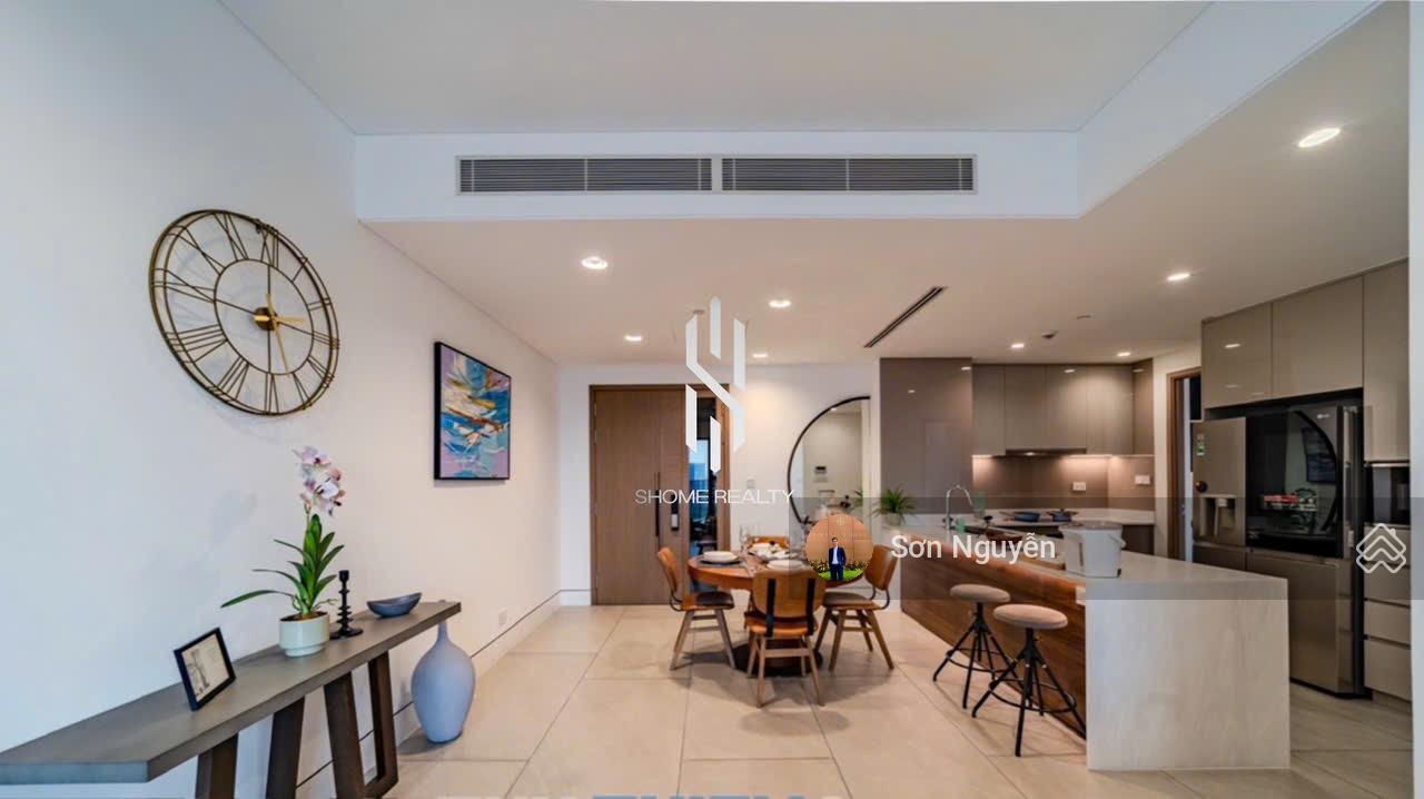 The River - Cho thuê 3PN - Tầng cao, view sông và Q1 - Bàn giao full nội thất thiết kế cao cấp