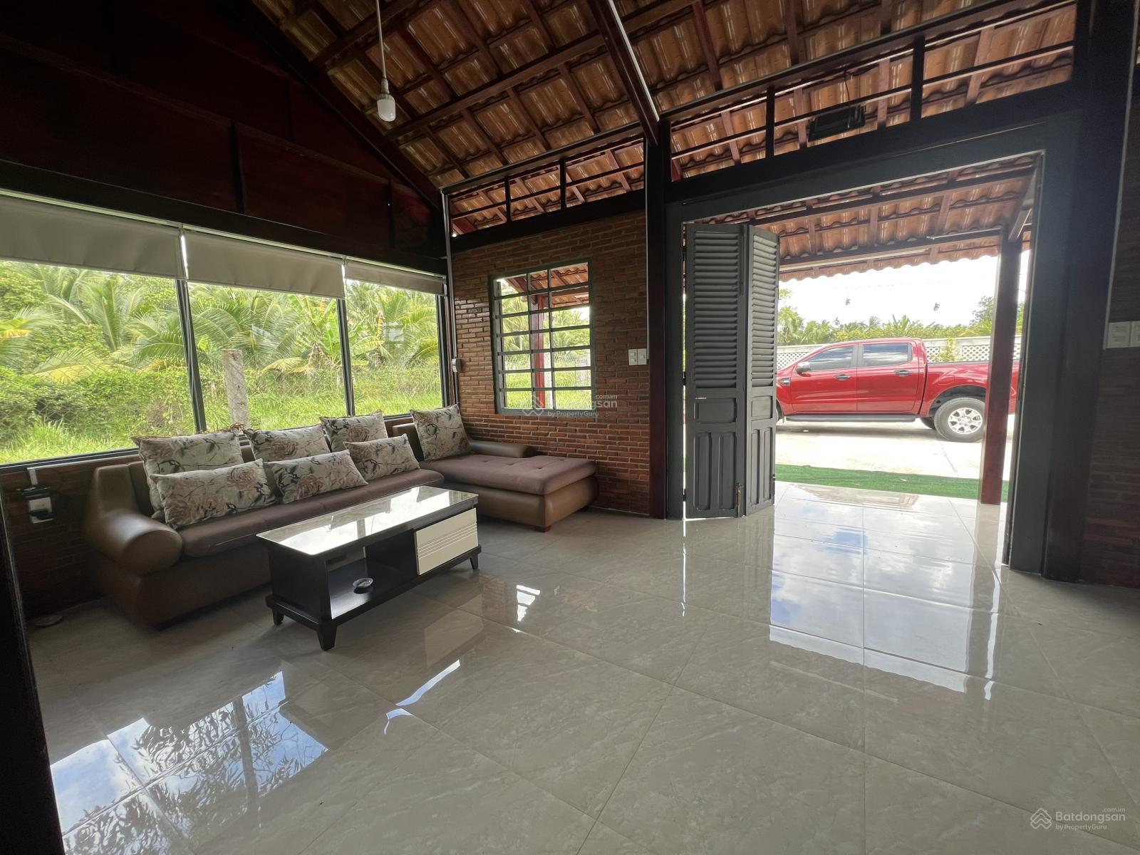 bán đất kèm nhà, ở Quới Sơn, Châu Thành, Bến Tre