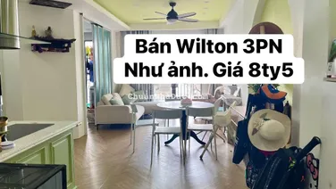 Bán căn 3PN tại Wilton, sổ hồng riêng, full nội thất y như ảnh 100%. Giá 8ty5. lh 0903 073 ***