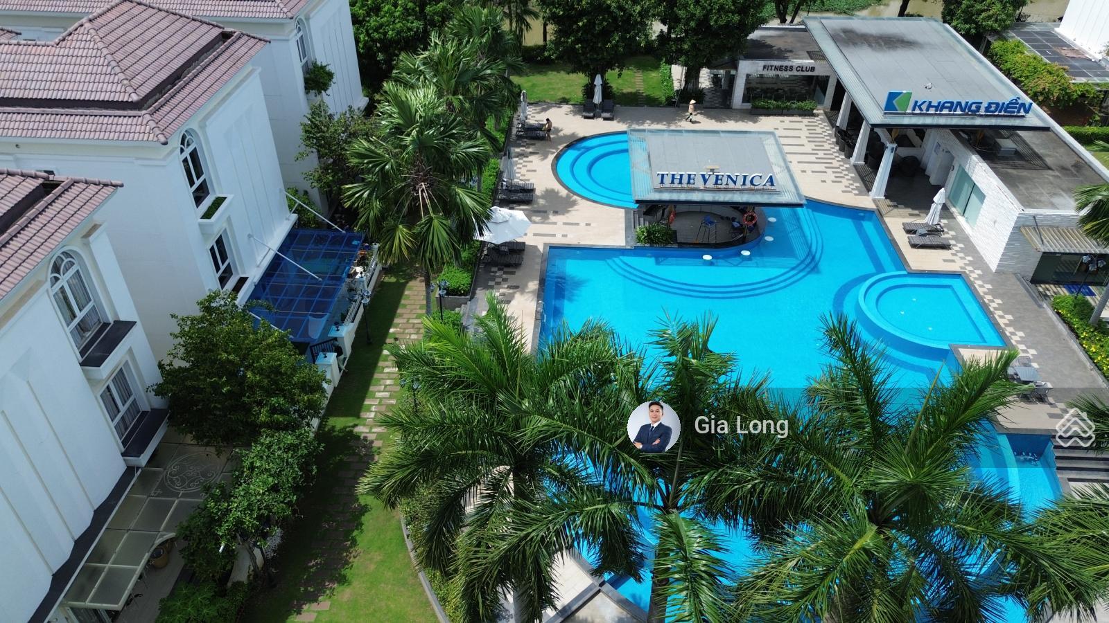 Căn biệt thự mặt tiền sông Venica Khang Điền, 488m2 Giá 85 Tỷ- Sổ hồng riêng