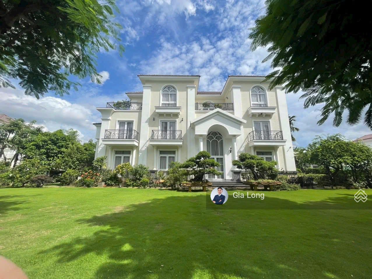 Căn biệt thự mặt tiền sông Venica Khang Điền, 488m2 Giá 85 Tỷ- Sổ hồng riêng