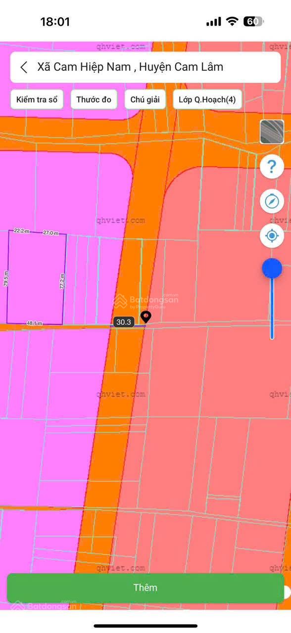 Cam Hiệp Nam full thổ có xoài thu hoạch giá 2,3 triệu/m2 Cam Hiệp Nam full thổ có xoài thu hoạch giá 2,3 triệu/m2