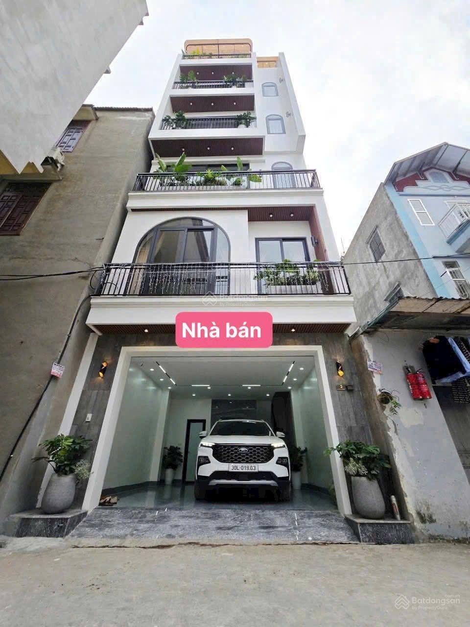 Bán nhà Thạch Bàn Long Biên dân xây 11 tỷ 6 tầng 50m2 MT 5m ô tô kinh doanh gần cầu Vĩnh Tuy