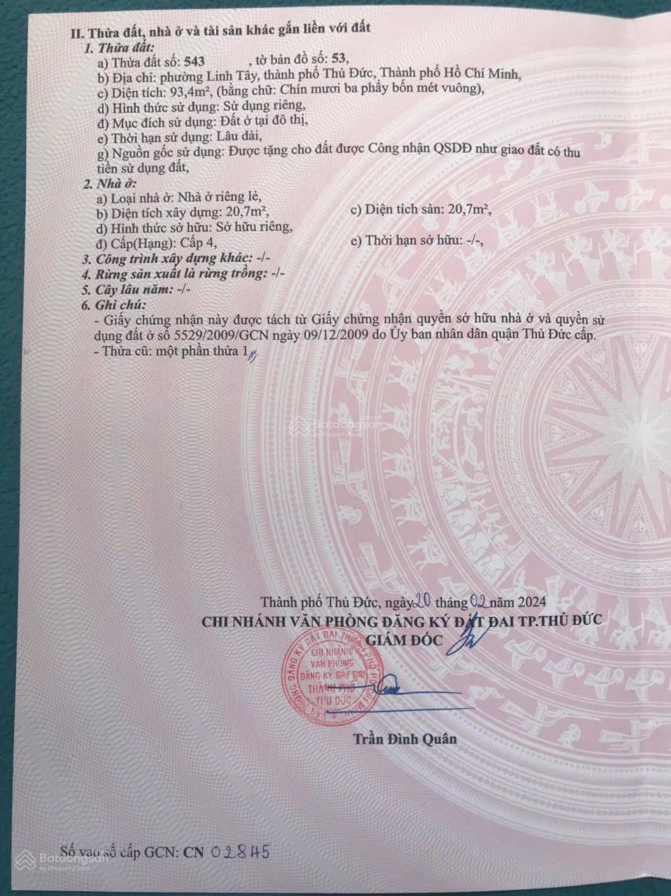 Bán 94m2 đất thổ cư, đường rộng 10m, mặt tiền kinh doanh nhiều ngành nghề