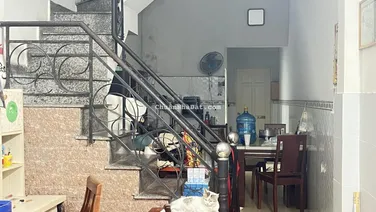 Bán nhà mt đường 6A, xã Vĩnh Lộc B ngang 3m, nở hậu 3.6m tổng DT 73m2. Đúc 1 tấm kiên cố. XD đẹp