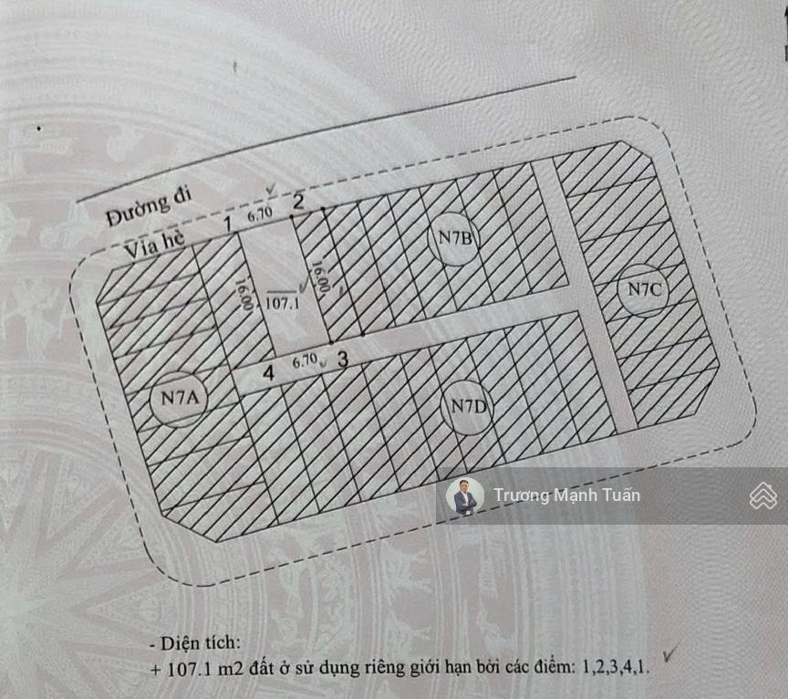 Bán nhà phân lô Tam Trinh - Ô tô tránh, vỉa hè rộng - VP đẹp - 107.1m2 - MT 6m7 - 33.8 tỷ Bán nhà phân lô Tam Trinh - Ô tô tránh, vỉa hè rộng - VP đẹp - 107.1m2 - MT 6m7 - 33.8 tỷ