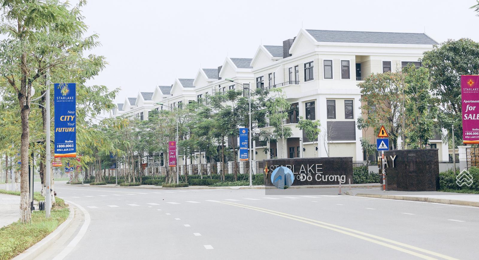 Siêu Hot - Bán gấp biệt thự Khu Đô Thị Starlake khu H - 2 mặt thoáng - 220m2 x 4 tầng + mt 10m