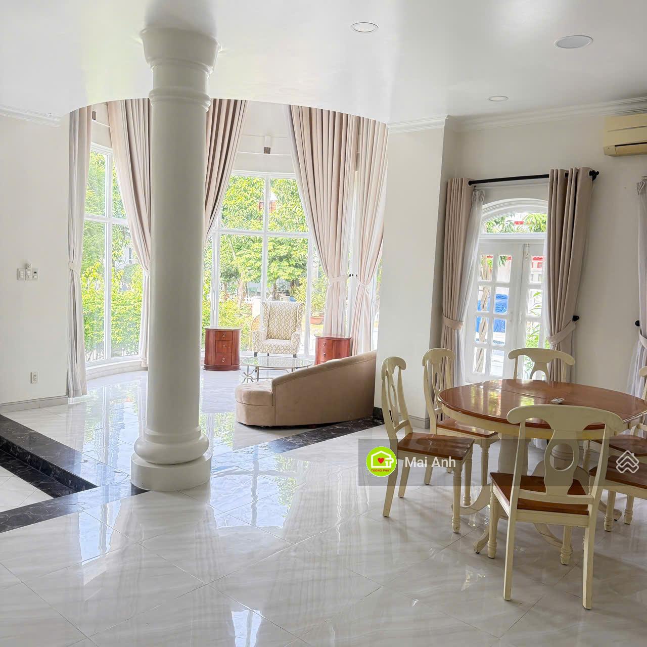 Cho thuê biệt thự Lan Anh Village. Căn góc view Landmark đẹp - 20x20m. Giá 85 triệu/tháng