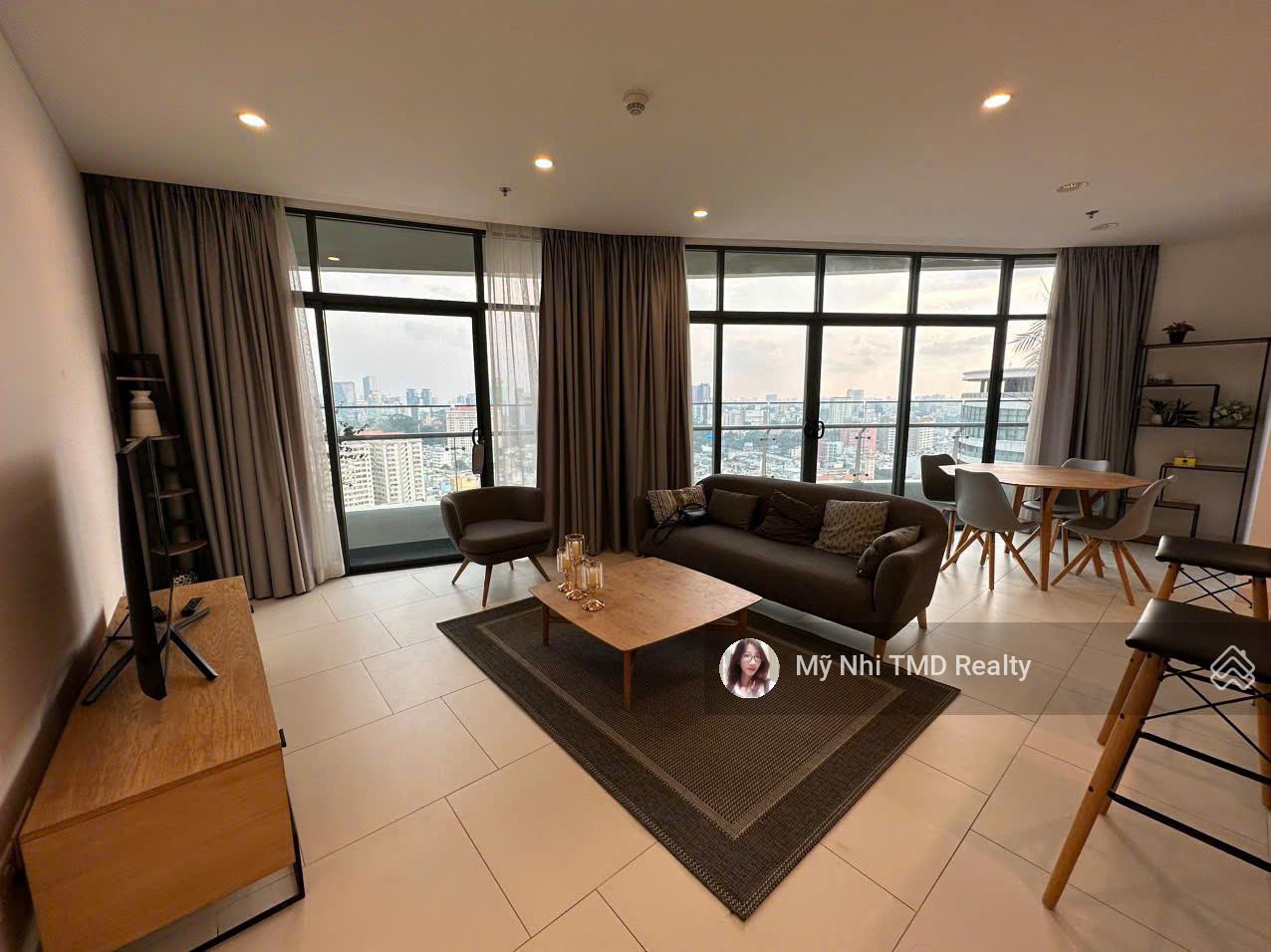 Bán căn góc 2PN City Garden - phân khu mới tháp P1 - view Q1 + sông SG - sẵn HĐT 45tr tới 2027