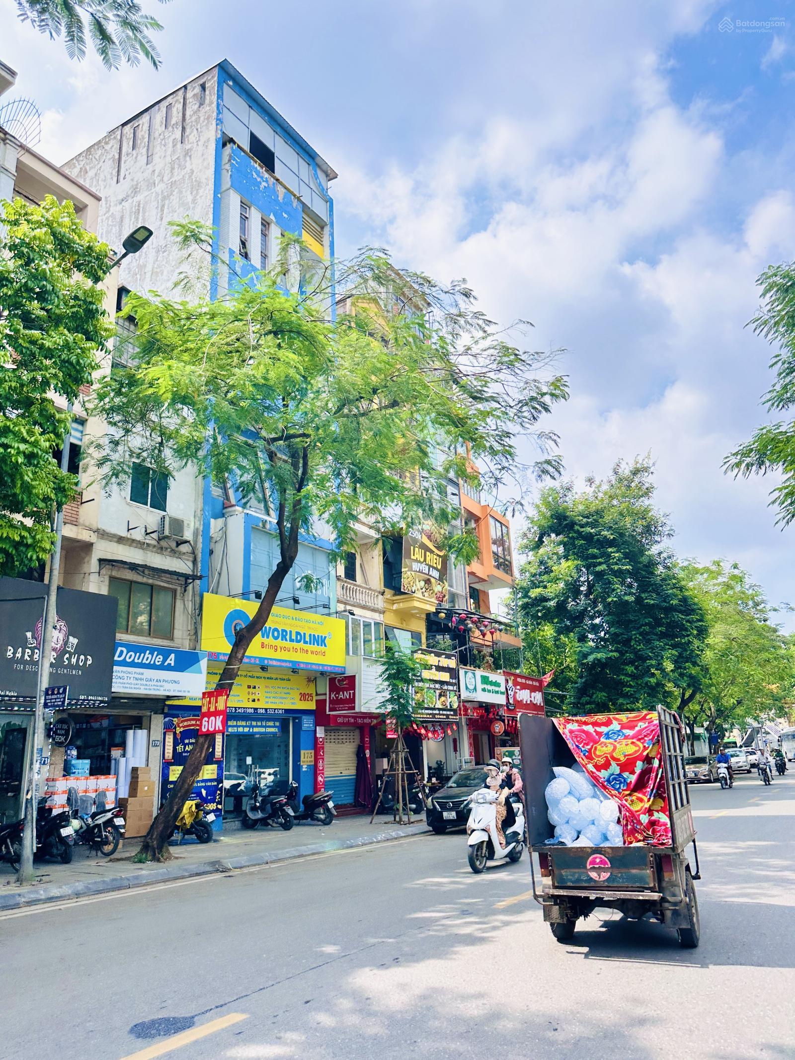 Bán mặt phố Kim Ngưu, 72m2 - 5 tầng - mặt tiền 4m, vỉa hè đá bóng, mặt phố sầm uất, QH ổn định