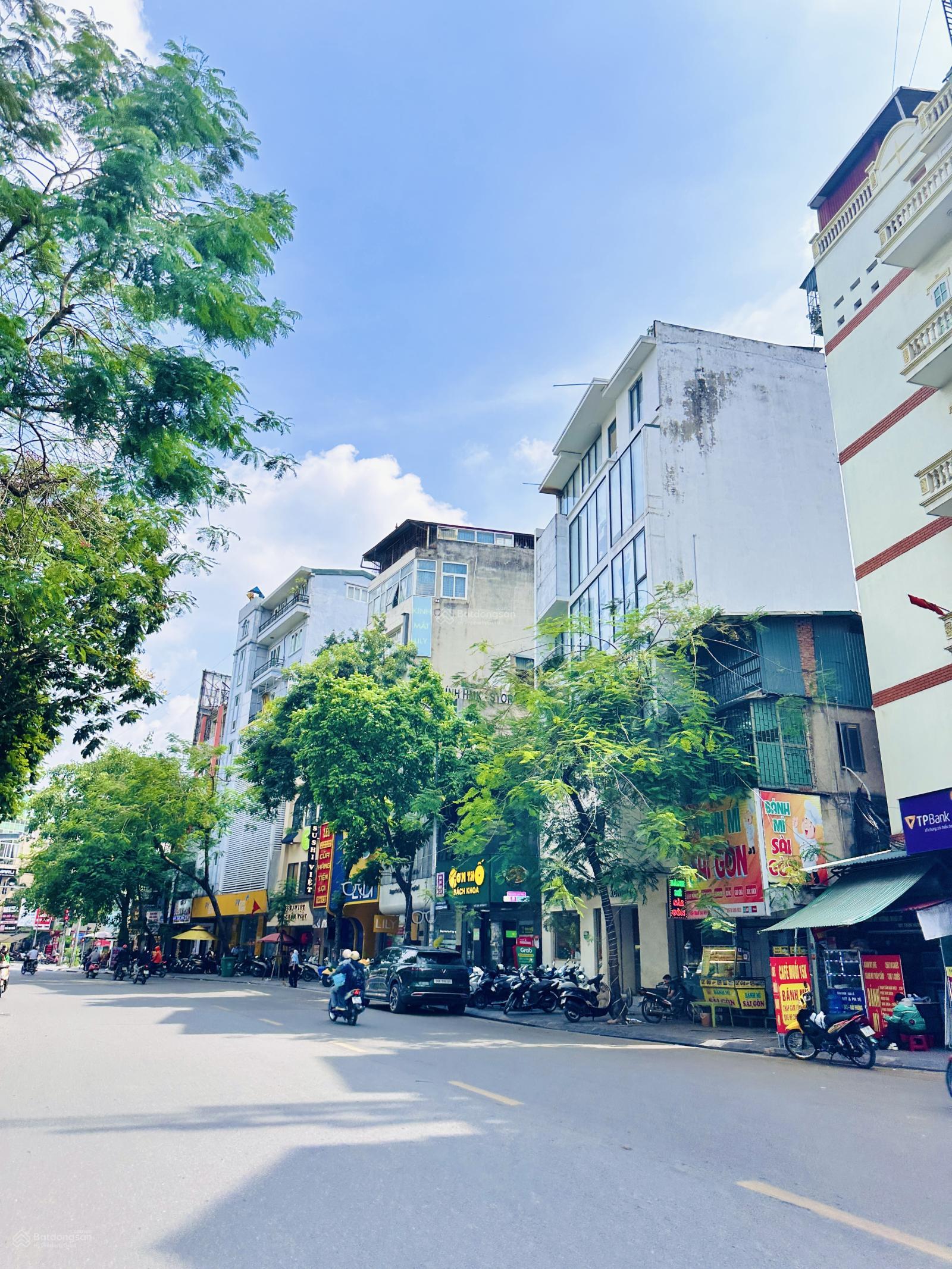 Bán mặt phố Kim Ngưu, 72m2 - 5 tầng - mặt tiền 4m, vỉa hè đá bóng, mặt phố sầm uất, QH ổn định