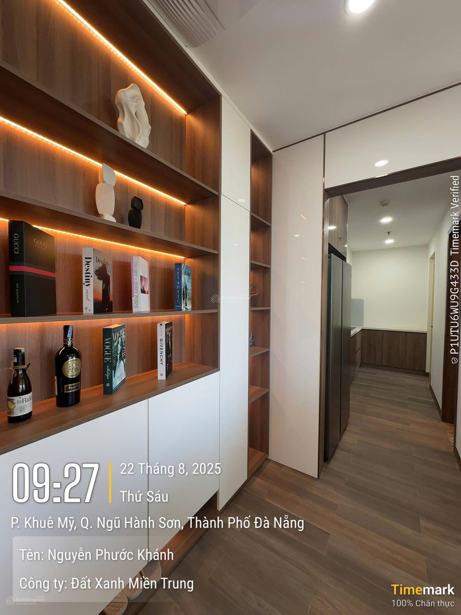 Giá cực sốc cho căn hộ 2PN, 77.4 m2 view trực diện biển Mỹ Khê, nội thất cao cấp, layout rộng rãi