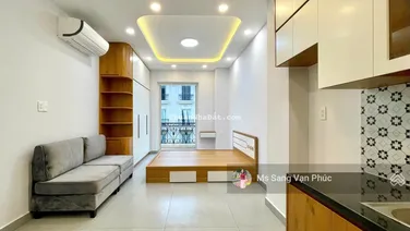 Căn hộ studio 35m2 - ban công - phố đi bộ - Vạn Phúc. Nhà nội thất mới 100%, thang máy. Giá 8.5tr