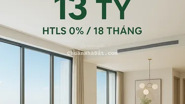 Bán căn 167m2 tầng cao view sông giá 13.x tỷ - vốn ban đầu 4.2 tỷ - HTLS 0%/18 tháng