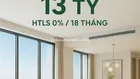 Bán căn 167m2 tầng cao view sông giá 13.x tỷ - vốn ban đầu 4.2 tỷ - HTLS 0%/18 tháng
